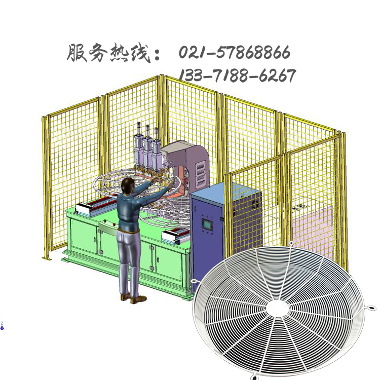 上海91视频最新网址風扇網片排焊專機